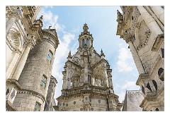 France Chateaus and Churches 26  Chateau de Chambord View from the Roof