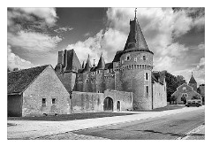 France Chateaus and Churches 50  Chateau de Fougeres sur Bievre