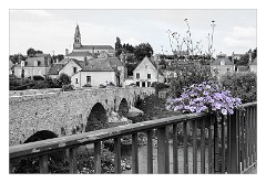 France Chateaus and Churches 52  Small French town on route back to Amboise