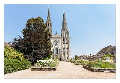 France Chateaus and Churches 55  Chatres Cathedral