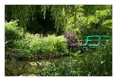 France Giverny 20  Claude Monet's Lily Pond The Bridge