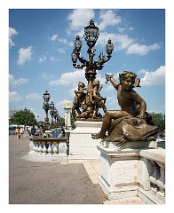 France Paris 15  Alexandre III Bridge over the Seine