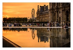 France Paris 58  The Louvre At Sunset