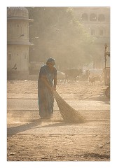 Jaipur  19  Early Morning Street Cleaner
