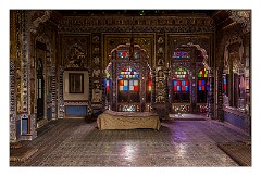 Jodhpur 037  Meharangarh Fort - The bedroom