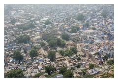 Jodhpur 043  Blue City from the Meharangarh Fort
