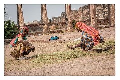 Jodhpur 048  Working at the Meharangarh Fort