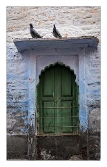 Jodhpur 050  The Brahmin area called the Blue City of Jodhpur