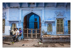 Jodhpur 055  The Brahmin area called the Blue City of Jodhpur