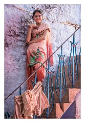 Jodhpur 098  The area called Lawaran - The dying of cloth