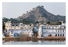Pushkar 13  The Brahma Ghat on Pushkar Lake