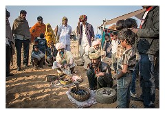 Pushkar 44  Pushkar Camel Fair - snake Charmers