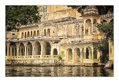 Udaipur 34  City Palace from Pichola Lake