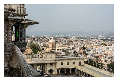 Udaipur 50  View of the city below the palace