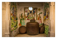 Udaipur 55  Part of the decoration at the palace