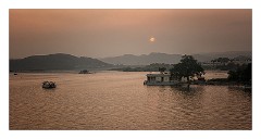 Udaipur 56  Sunset from Jagat Niwas Terrace