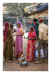 Udaipur 76  Sieve lady makes a sale