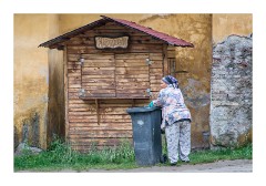 Biertan 02  Cleaning up before the day begins