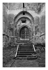 Copsa Mare 04  The main entrance to the church