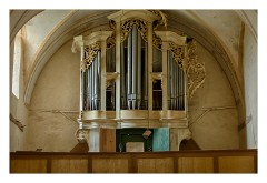 Copsa Mare 07  The Organ, Copsa Mare Church