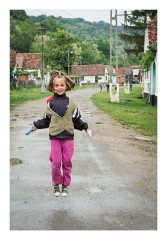 Copsa Mare 21  The gypsy Street and the children