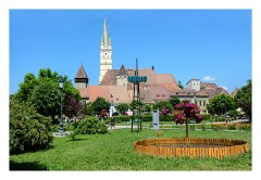 Medias 08  Looking towards the fortifications of St. Margaret’s and the Church in Medias