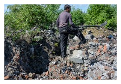 Copsa Mica 13  Working to find copper to make a living