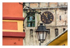 Sighisoara 01  The clock on the Clock Tower