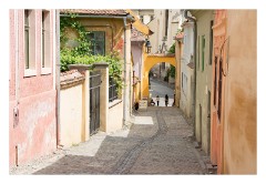 Sighisoara 24  Coming back down into the Clock Tower Square