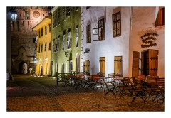 Sighisoara 29  Sighisoara at night