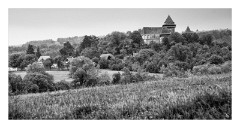 Viscri 03  Looking back at the village of Viscri