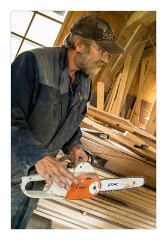 Viscri 32  The Wood Mason at work