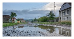 Viscri 52  Reflections on the streets of Viscri