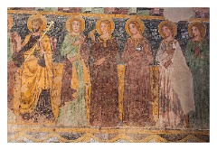 Bosa 24  The valuable Frescoes at Nostra Signora de Sos Regnos Altos