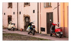 Bosa 33  A Good mode of transport for Bosa's cobbled streets