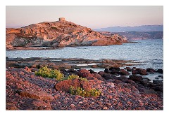 Villages and Areas Around Bosa 11  Torre Argentino Beach at Sunset