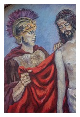 Villages and Areas Around Bosa 54  The Cemetery at Magomadas, Murals outside the Cemetery