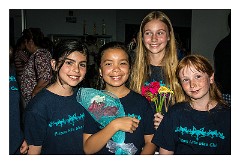 Folsom and Family 04  Nikki and Friends after the Glee Performance