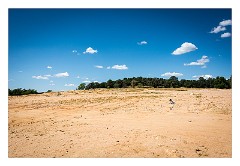 Folsom and Family 13  Jason off on one of his Walks, Oak Beach, Folsom Lake