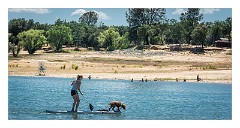 Folsom and Family 14  Oak Beach, Folsom Lake