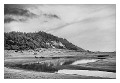 Mckinleyville Trip 27  Reflections, The Beach at Prairie Creek Redwood State Park
