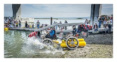 Mckinleyville Trip 64  Day Two of the Kinetic Sculpture Race in the River, Eureka