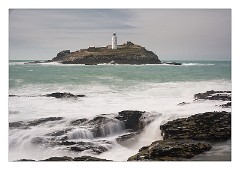 Cornwall 20  Godrevy Beach and Lighthouse