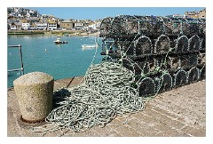 Cornwall 28  Lobster pots St Ives
