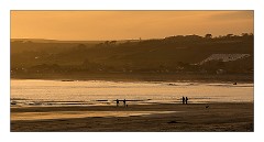 Cornwall 35  Sun setting at Marazion