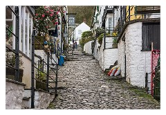 Devon 12  The Main Street in Clovelly