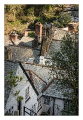 Devon 14  Rooves of Clovelly