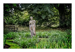 Abbots Ripton Hall 01  Open Day at Abbots Ripton Hall Garden is only held once every two years when they have a garden show.  A statue in the Beautiful Grounds