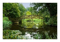 Abbots Ripton Hall 09  A Bridge over one of the Lakes