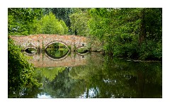Abbots Ripton Hall 12  Another attractive Bridge in the Garden